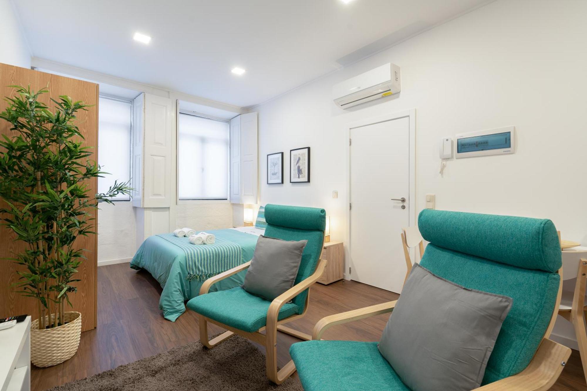 Host Wise - Modern Studios With Terrace - Walk Everywhere Porto Szoba fotó
